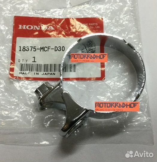 Хомут глушителя VFR1200XDA 18375mcfd30
