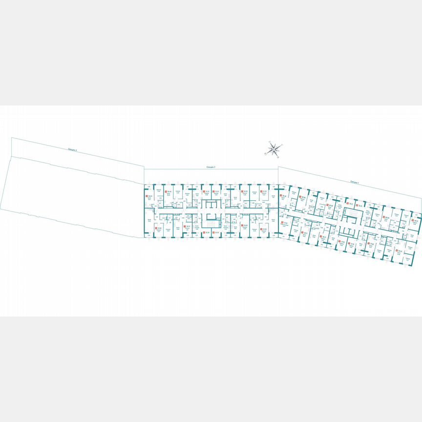 3-к. квартира, 63,5 м², 16/18 эт.