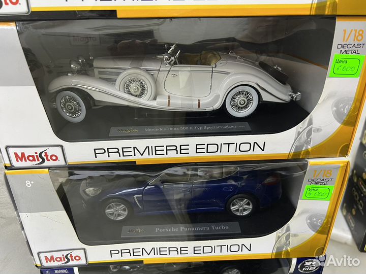 Коллекционные машинки 1 18