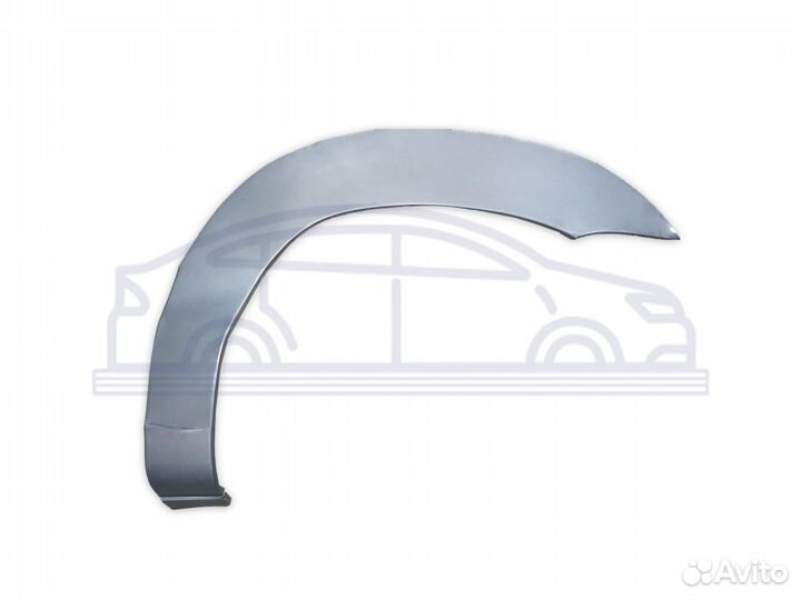 Кузовные арки Hyundai Santa Fe I (classik) передня