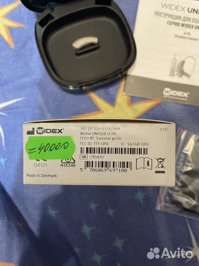 Цифровой слуховой аппарат Widex