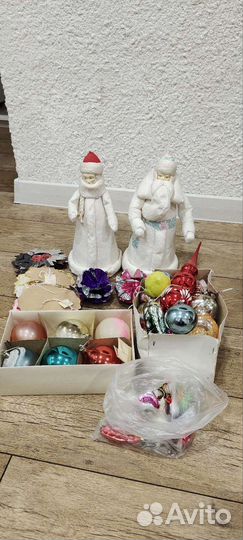 Елочные игрушки СССР