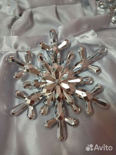 Юбка снежинки