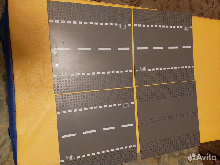 Дорога lego пластина