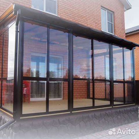 Остекление Входная группа. Витражи. Фасады. Террас