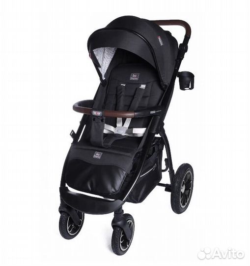 Коляска прогулочная с надувными колесами