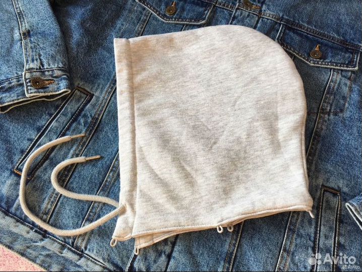 Pull & Bear джинсовая куртка шерпа (Размер: XL/52)