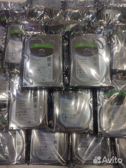Жесткий диск для видеонаблюдения 4tb Seagate 4тб