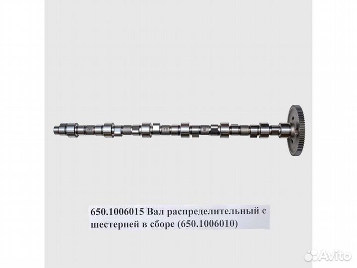 Вал распределительный с шестерней в сборе
