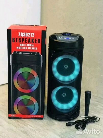 Блютуз колонка ZQS-6212