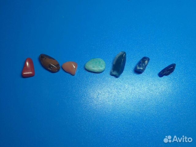 Чакровый набор натуральных минералов