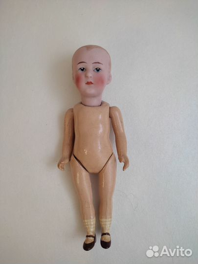 Антикварная характерная немецкая кукла Heubach