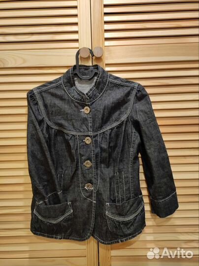 Пиджак джинсовый