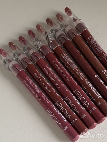 Карандаши для губ набор