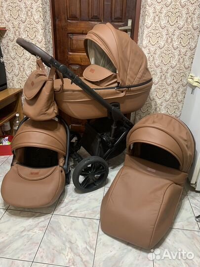 Коляска verdi mocca 3 в 1