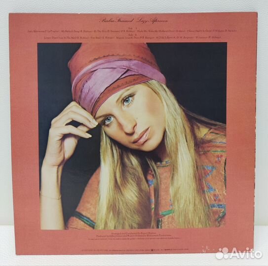 Barbara Streisand -Lazy Afternoon LP Japan 1975 NM