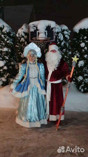 Дед Мороз и Снегурочка