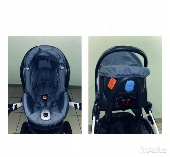 Коляска Cam Dinamico Up Smart 3 в 1 Denim