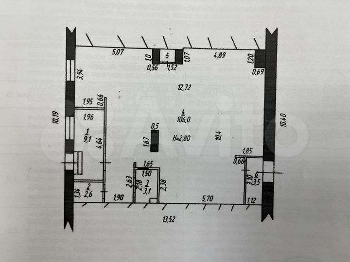 Торговая площадь, 125.2 м²