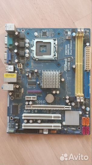 Материнская плата asrock g31m-gs