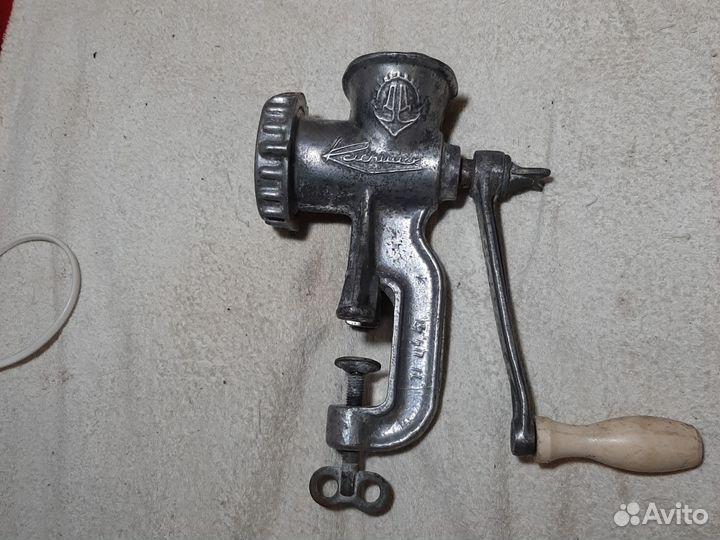 Мясорубка алюминевая