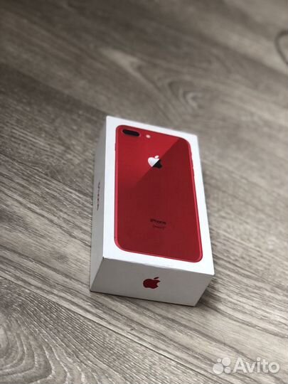 Коробка iPhone 8+ 64 gb Red