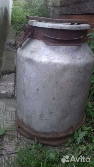 Бедон алюминиевый