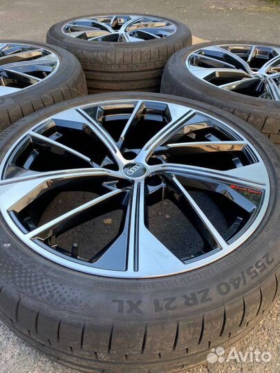 Оригинальные литые диски R21 с шинами