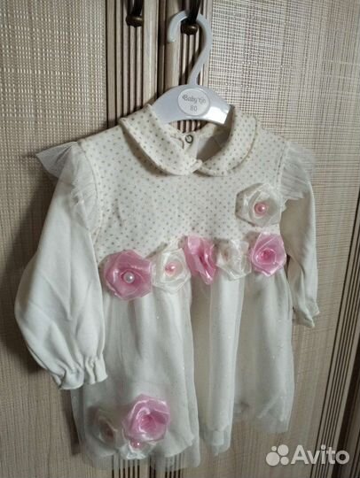 Платье для девочки 74