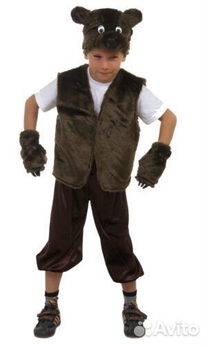 Костюм медведя напрокат