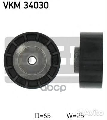 Ролик отклонительный поликлин.ремня VKM34030 Skf