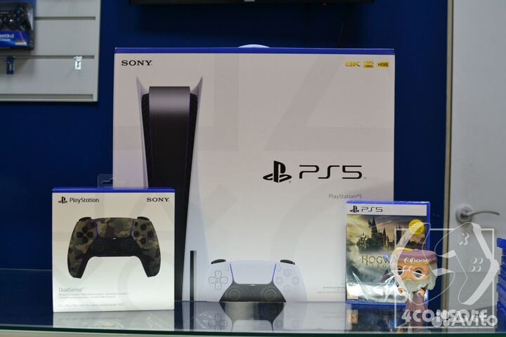 Sony playstation 5 с дисководом новая / гарантия