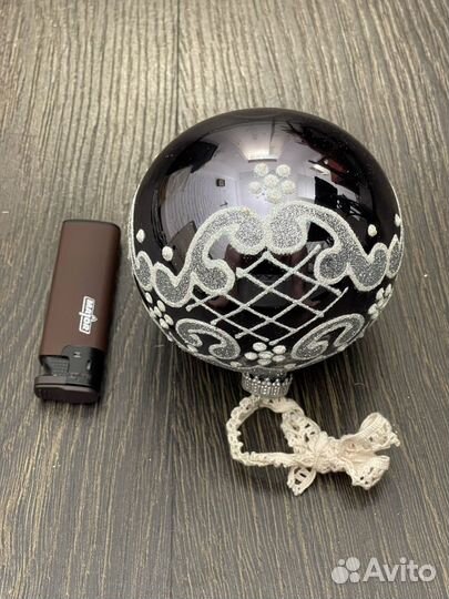 Новогодний шар для елки крупный