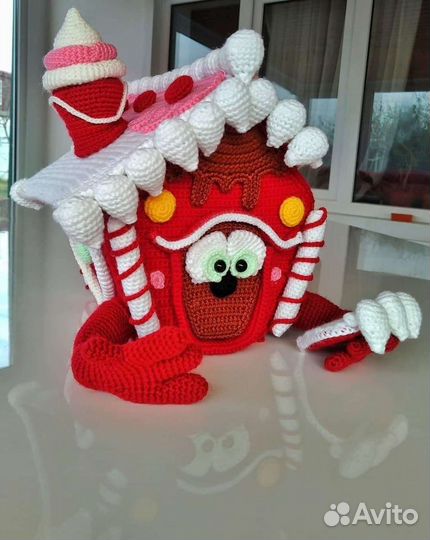 Шкатулка. Ручная работа. Вязаная