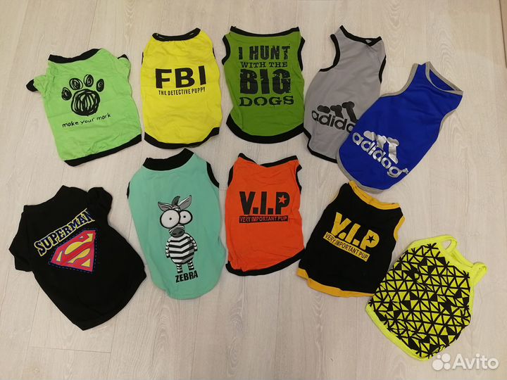 Одежда для такс и собак средних пород