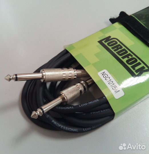 Кабель инструментальный 5 метров