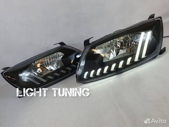 Тюнинг фары Лада Гранта в стиле Ауди