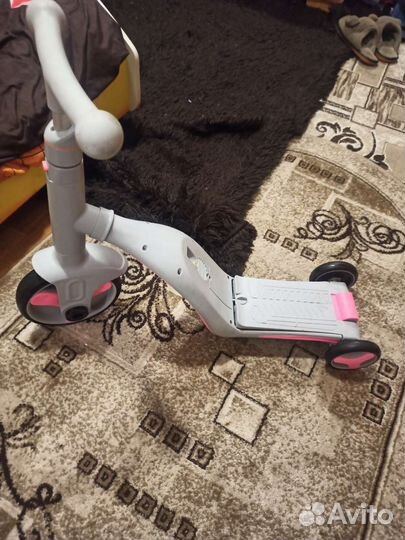 Самокат беговел 3 в 1 музыкальный