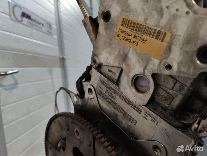 Двигатель Bmw 530D E60 M57D30 (306D3) 2006