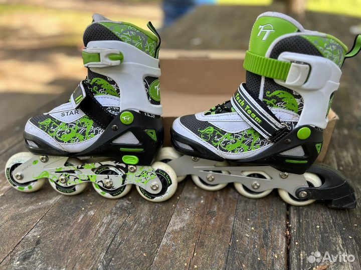 Ролики раздвижные Tech team