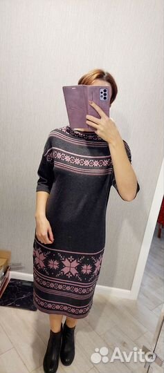 Платье трикотажное 48 50