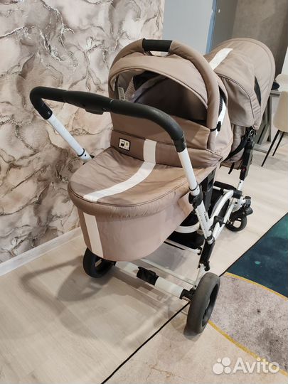 Коляска 2 в 1 для двойни или погодок