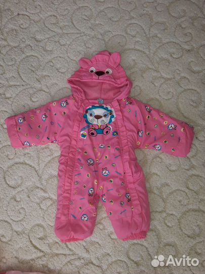 Комбинезон для девочки на 3-6 месяцев