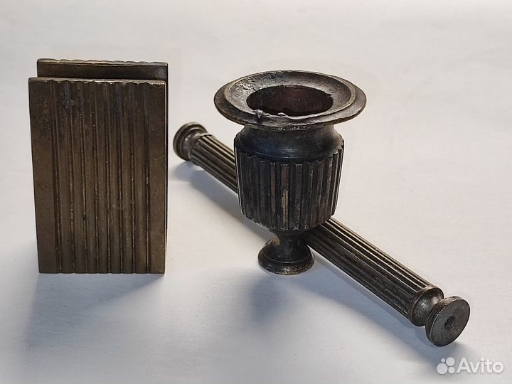 Старинный письменный прибор бронза