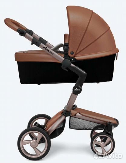 Коляска 2 в 1 эко кожа