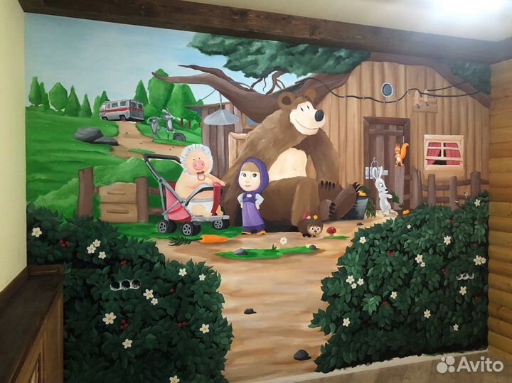 Художник роспись стен