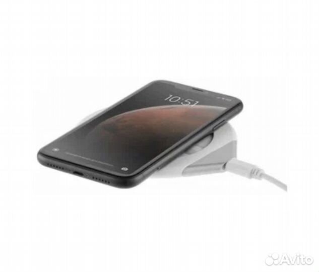 Кружка с подогревом и беспроводной зарядкой