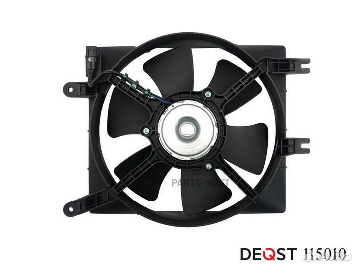Deqst 115010 Электорвентилятор chevrolet lacetti