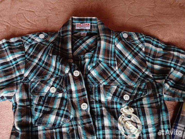 Детские рубашки пакетом