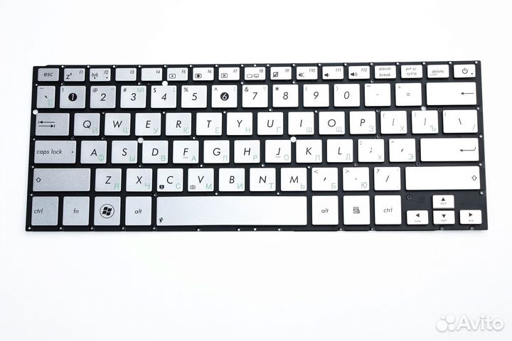 Клавиатура для Asus UX31E UX31A Серебро p/n: PK13